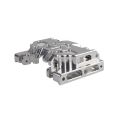 Aluminum TRX4 Gearbox Mount Base Chassis Skid Plate for 1/10 RC Crawler Car TRX-4 Defender Bronco Blazer G500 Upgrade. 
