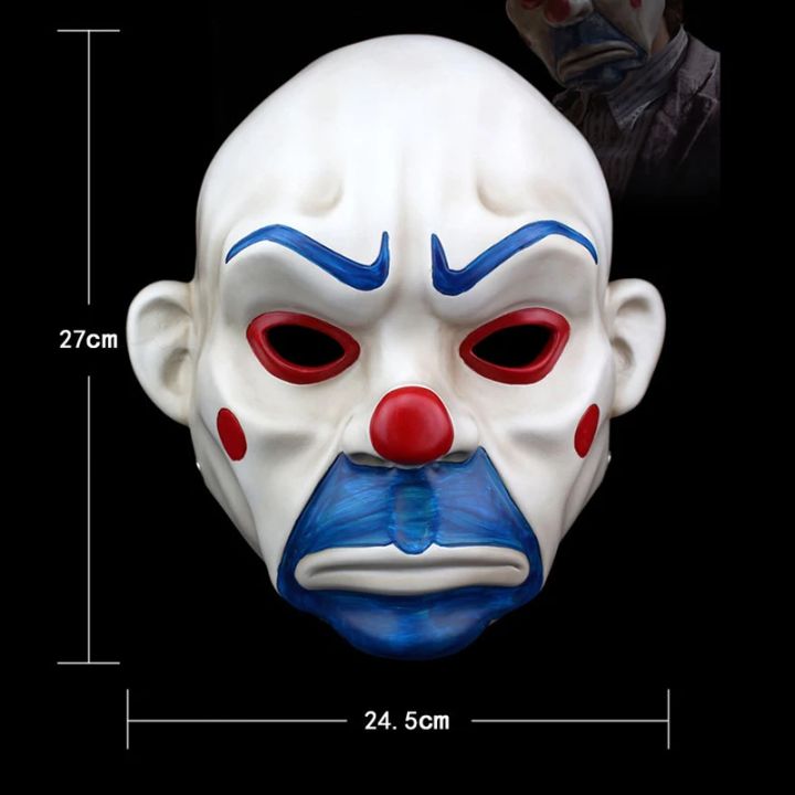 2026%20High%20Quality%20Resin%20Mask%20Collect%20Halloween%20Joker%20Robber%20Mask%20%20Clown%20Dark%20Knight%20Scary%20Masquerade%20Party%20Cosplay%20Costume%20-%20Image%202