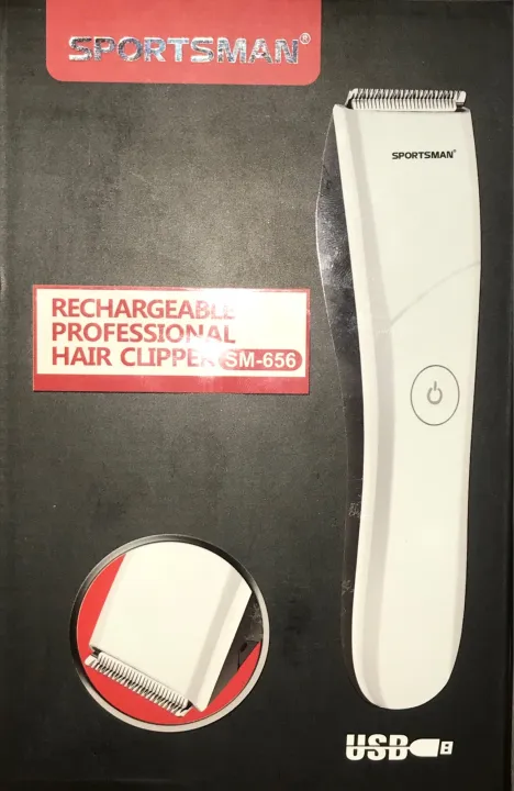 Sportsman%20Rechargeable%20Professional%20Hair%20Clipper%20(Model%20SM-656)%20-%20Image%202