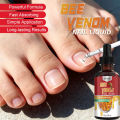 Water ice levin Bee Venom Nail Liquid Hand and Foot Nail Care Strengthening Moisturizing for Healthy Looking Nails 30g.