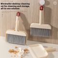 Creative Desktop Mini Broom and Dustpan Set - Windowsill Gap Brush, Computer Keyboard Brush, Hamster Pet Cleaning Tool. 