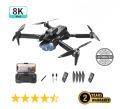Optical Flow Obstacle Avoidance WIFI 4K HD Dual Camera Remote Control Helicopter Drone Apps Controlled by DRONE ZONES. 
