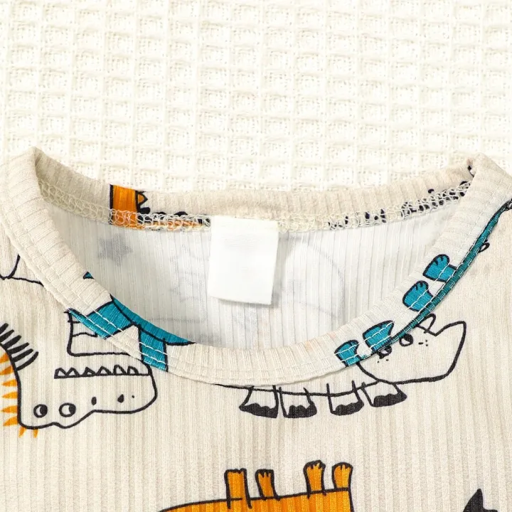 6%20Months%20to%203%20Years%20Baby%20Boy%20Spring&Autumn%20Clothing%20Set%20Cute%20Dinosaur%20Print%20Long%20Sleeved%20Top+Pants%20Toddler%20Boy%20Casual%20Clothing%20-%20Image%204