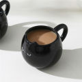 1PC cat shaped ceramic cup, creative mug, 380ml/13oz coffee and drinking cup. 