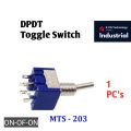 DPDT TOGGLE SWITCH ON-OFF-ON, CNLEDA 6-Pin Mini SPDT ON-OFF-ON 3A 250VAC 6A 120VAC. 