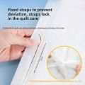 Disposable four piece bed sheet set, duvet cover, pillowcase, hotel travel portable bed sheet, double bedding. 