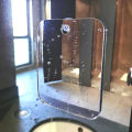 1pcs Acrylic Mirror With Wall Suction Shower Mirror For Man Shaving Women Makeup Portable Travel Bathroom Accessories.