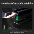 USVOTOV For 2025 2026 Tesla Model 3 Y YL Juniper Center Console Organizer Storage Box Tray Seat Rail Cover Protector Accessories. 