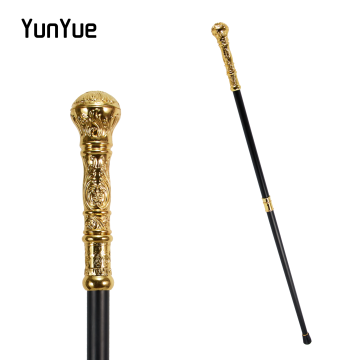 Elegant%20Golden%20Round%20Handle%20Fashion%20Walking%20Stick%20Cosplay%20Gentlemen%20Vintage%20Handmade%20Walking%20Cane%20Lady%20Detachable%20Walking%20Canes%20-%20Image%205