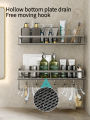 bathroom rack bathroom shelf toilet space aluminum hanging rack bathroom organizer hang on the wall. 