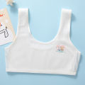 Girl's Bra 8-14 Years Old Cotton Girls Underwear Developmental Children Girls Students Teenage Girls Summer Thin Tank Tops. 