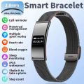 2026 New Smart Bracelet Ultra-thin Heart Rate Blood Oxygen Sleep Monitor IPX8 Waterproof Smart Watch Sports Women Men Smart Band.
