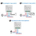 Homekit 16A WiFi Smart LED Light Switch Module Wireless Siri Voice Control Relay Breaker Work With Apple Home Kit Alexa Google. 