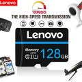 Lenovo 128GB Memory Card High Speed TF Sd Card Class 128GB Flash Card For Phone Camera Tablet. 