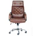 Office Chair, PU Leather Computer Chair, Executive Office Chair with Leg Rest and Lumbar Support, Black Office Chair. 