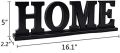 Wood HOME Letter Sign Word Decorative Sign for Home Decor. 