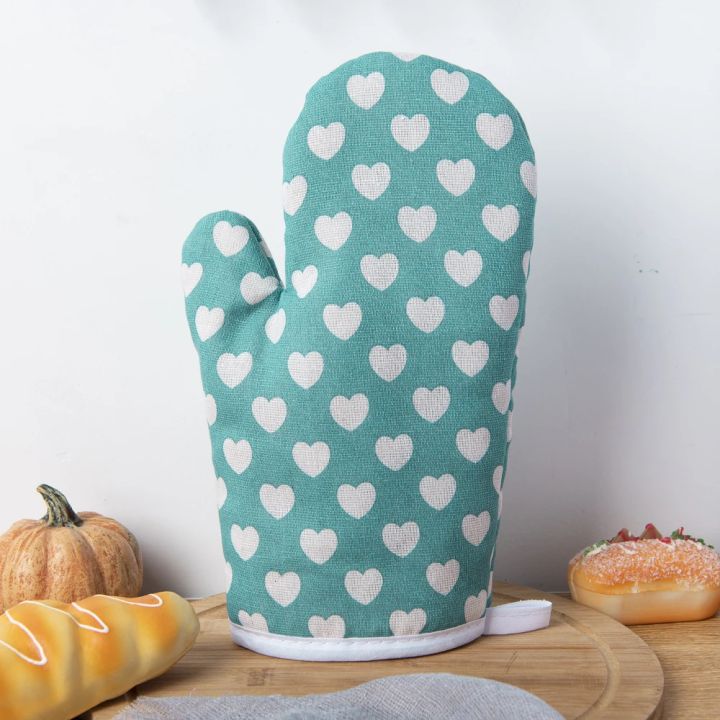 1%20Piece%20Cotton%20And%20Linen%20Heart%20Printed%20Microwave%20Oven%20Gloves%20For%20Household%20Kitchen%20Thickened%20Heat-Resistant%20Gloves%20-%20Image%205