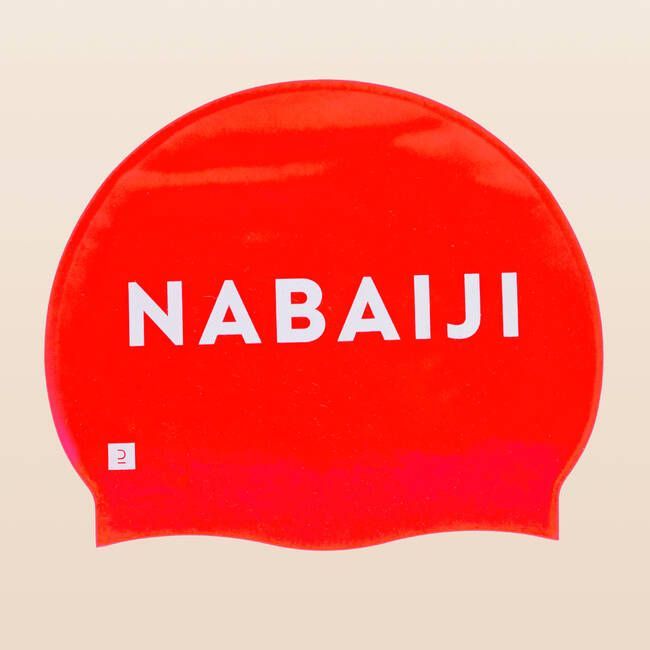 NABAIJI LOGO SILICONE SWIM CAP