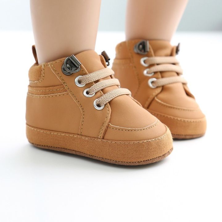 Baby Shoes Boy Sneakers Infant Toddler Casual Comfor Cotton Sole Anti-slip PU First Walkers Crawl Crib Moccasins Shoes