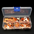 80pcs Copper Battery Cable Connector Terminal Open Lugs Wire Terminals Mayitr OT-3A OT-10A OT-20A OT-40A OT-60A Wire Terminals. 