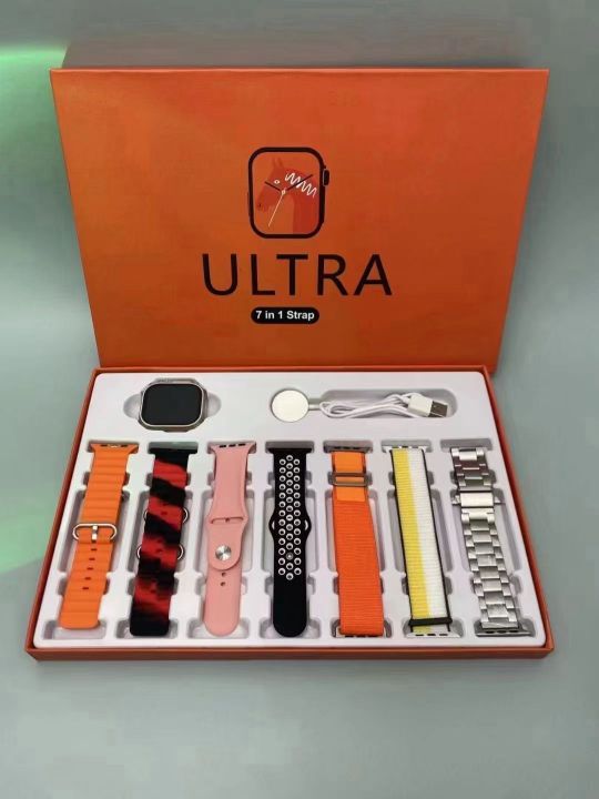 smart watch ultra 7 in 1 strap best smart watch best look 😊😊