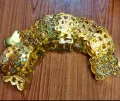 👉Gold, dark blue, free size, standard size belt, antique belt, ordained belt, golden belt, ordained belt. 