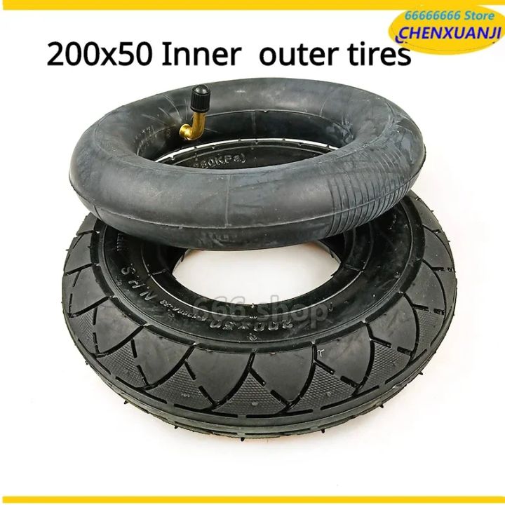 8 Inch Electric Scooter Special Tire 200x50 (8X2) Inner Tube Outer Tyre ...