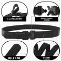 New Multiple Styles of  Waist Belts The Men's Buckle Belt Nylon Braided Lightweight Breathable Daily Commuter Men's Belt. 
