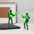 T13 Action Figure Titan 13 Action Figure Dummy Lucky 13 Action Figure 3d Printed Multi-Jointed Movable Nova 13 Action Figure Toy. 