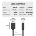 DisplayPort 1.4 Cable 8K 4K HDR 165Hz 60Hz Display Port Adapter For Video PC Laptop TV DP High Speed 32.4Gbps Display Port Cable. 