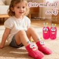 Baby Children's Socks Cartoon Winter Warm Animal Kids Sock Cute Boy Toddler Thickening Socks 1-4 Years And 5-8 Years. 