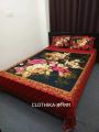 Premium Quality Panel Bedsheet king size(8feet×7.5feet) with 2 cover & 1 side pillow cover for home decoration. 