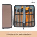 00000 Fine Tip Paint Brush Set for Acrylic, Models, Mini  Miniature Detail , Nylon Hair Thin Extra Fine Paintbrushes. 