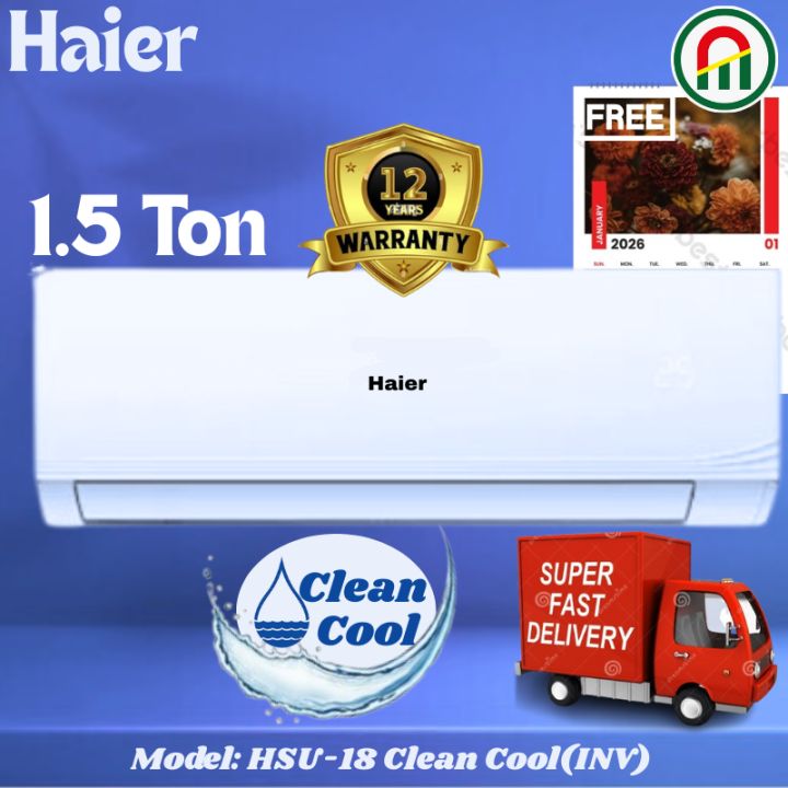 Haier Ac (INV)[HSU-18 Clean Cool(INV)]