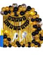 Happy Birthday Decoration Items Kit Combo Set - 61Pcs. 
