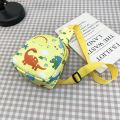 Children's Cute Dinosaur Shoulder Bags Baby Girls New Casual Boys Kids Chest Bag Coin Purse Nylon Handbags Small Messenger Bag.