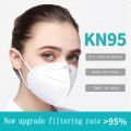 1 Pcs KN95 Mask (BAIKANGNI KN101) Self-Priming Filter & Anti-Particle, Low Respiratory Resistance, Comfortable Fit.. 