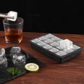 New 15 Grid Silicone Ice Cube Molds Big Tray Mold Ice Cube Maker Reusable Durable Bar Pub Whiskey Cocktail Ice Block Maker Model.