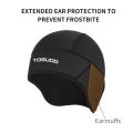 TOSUOD Winter Thermal Cap Windproof Warm Cycling Headgear Running Skiing Motorcycle Bike Sports Cycling Hat.