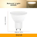 12PCS AC220V LED Bulb 3W 6W 9W 12W GU10 LED Spotlight Bulb 180 Degree Beam Angle For Home Office Decoration Lamp Light. 