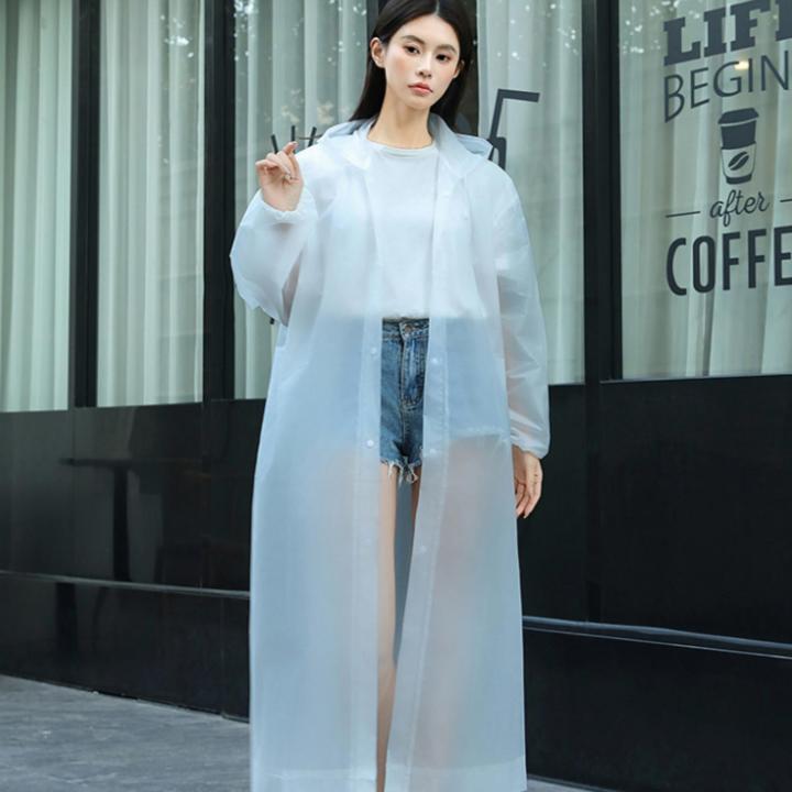 Fashion%20PEVA%20Women%20Man%20Raincoat%20Thickened%20Waterproof%20Rain%20Poncho%20Coat%20Adult%20Clear%20Transparent%20Camping%20Hoodie%20Rainwear%20Suit%20-%20Image%202