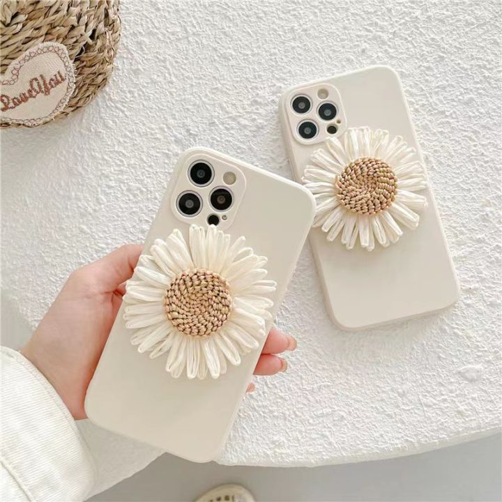 Develop a cute floral phone universal stand with anti slip Tok support for iPhone, , , Griptok folding finger holde