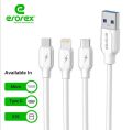 Errorex R05 3.4A Soft flexible data cable for mobile. 