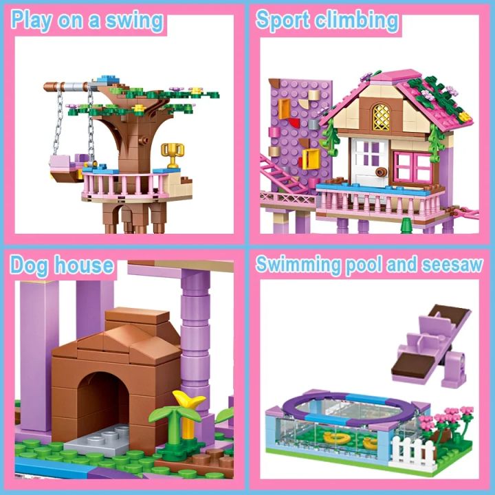 Friends%20City%20Tree%20House%20Summer%20Holiday%20Villa%20Castle%20Building%20Blocks%20Sets%20Garden%20Model%20DIY%20Toys%20Kids%20Girl%20Boy%20Child%20Birthday%20%20-%20Image%202