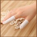 Disposable Finger Cots Beauty Special Clear Acne Embroidery Fingertip Protection Cover LABOUR Protection Thickened Finger Cots. 