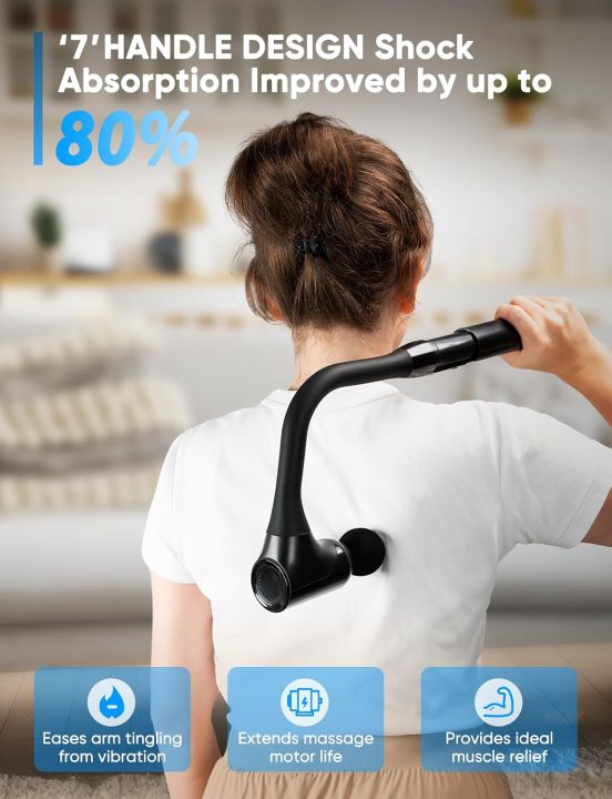 Deep%20Tissue%20Massage%20Gun%20with%20Extended%20Handle,%2012mm%20Percussion%20Muscle%20Massager,%20Adjustable%20Speed%20with%204%20Massage%20Heads%20-%20Image%205