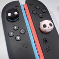 4pcs Cute Soft Silicone Joystick Caps Thumb Grips Cover for Switch 2 Joy Con Controller Protection Video Game Accessories.