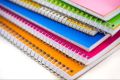 Ring register notebook.Premium quality. Spiral binding narrow lines register, Ring register, Solo spiral notebook. 