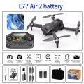 New E77 Air Dual Camera Drone Screen Control FPV Wide-angle Shooting Mini Drone Intelligent Obstacle Avoidance RC Kids Toy. 