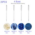 20pcs Sewing Machine Needles Jeans Universal Regular Point Sewing Needles Ball Point Head for Home Sewing Machine Supplies. 